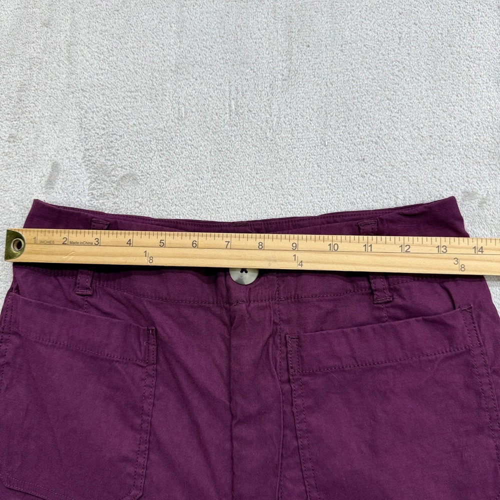 Maeve Wide Leg Pants in Deep Plum - Picture 6 of 12